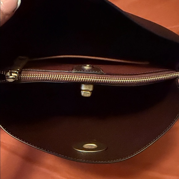 Coach Black and Gold Shoulder Bag - Picture 2 of 6